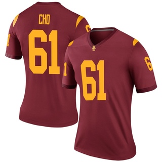 Brendan Cho Legend Women's USC Trojans Cardinal Football Jersey