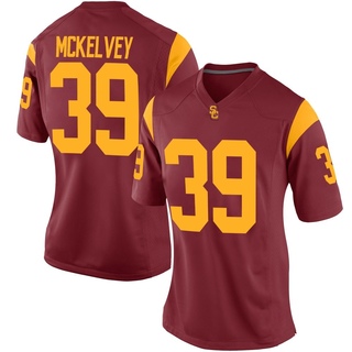 Cian McKelvey Replica Women's USC Trojans Cardinal Football Jersey