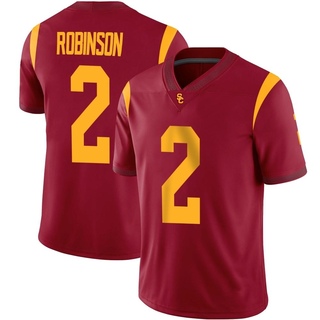 Duce Robinson Game Men's USC Trojans Cardinal Football Jersey