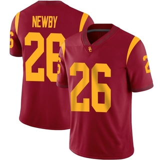 Elijah Newby Game Men's USC Trojans Cardinal Football Jersey