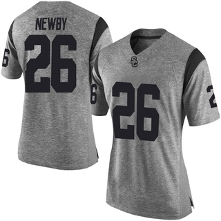 Elijah Newby Limited Gray Women's USC Trojans Football Jersey