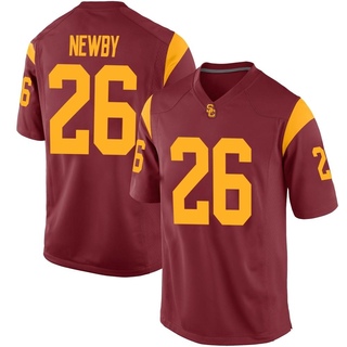 Elijah Newby Replica Men's USC Trojans Cardinal Football Jersey