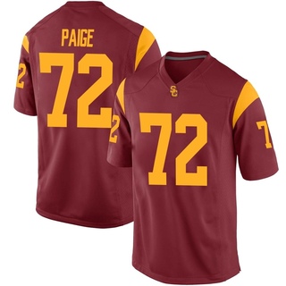 Elijah Paige Replica Men's USC Trojans Cardinal Football Jersey