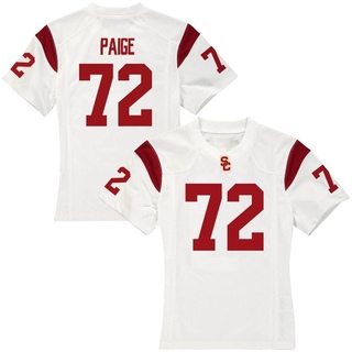 Elijah Paige Replica White Women's USC Trojans Football Jersey