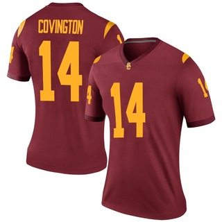 Jacobe Covington Legend Women's USC Trojans Cardinal Football Jersey