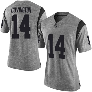 Jacobe Covington Limited Gray Women's USC Trojans Football Jersey