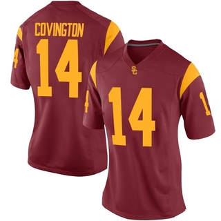 Jacobe Covington Replica Women's USC Trojans Cardinal Football Jersey