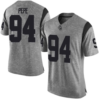 Kobe Pepe Limited Gray Men's USC Trojans Football Jersey