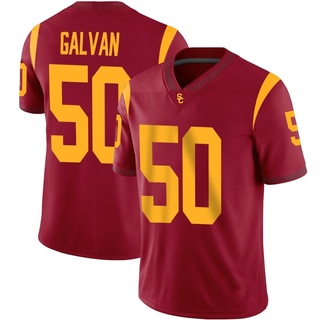 Matt Galvan Game Men's USC Trojans Cardinal Football Jersey