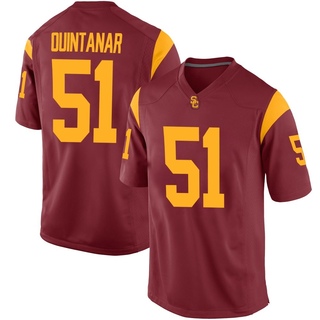 Ryan Quintanar Replica Men's USC Trojans Cardinal Football Jersey