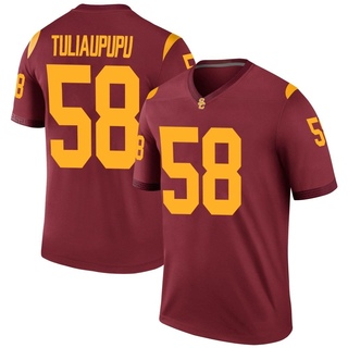 Solomon Tuliaupupu Legend Men's USC Trojans Cardinal Football Jersey