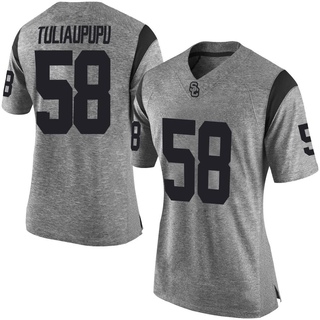 Solomon Tuliaupupu Limited Gray Women's USC Trojans Football Jersey