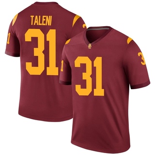 Tyrone Taleni Legend Men's USC Trojans Cardinal Football Jersey