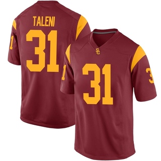 Tyrone Taleni Replica Men's USC Trojans Cardinal Football Jersey